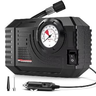 CARSUN Mini Air Pump Tire Inflator Car Electric Mini 20L/Min Portable Air Compressor For Car Motorcycles Bicycle Inflatable